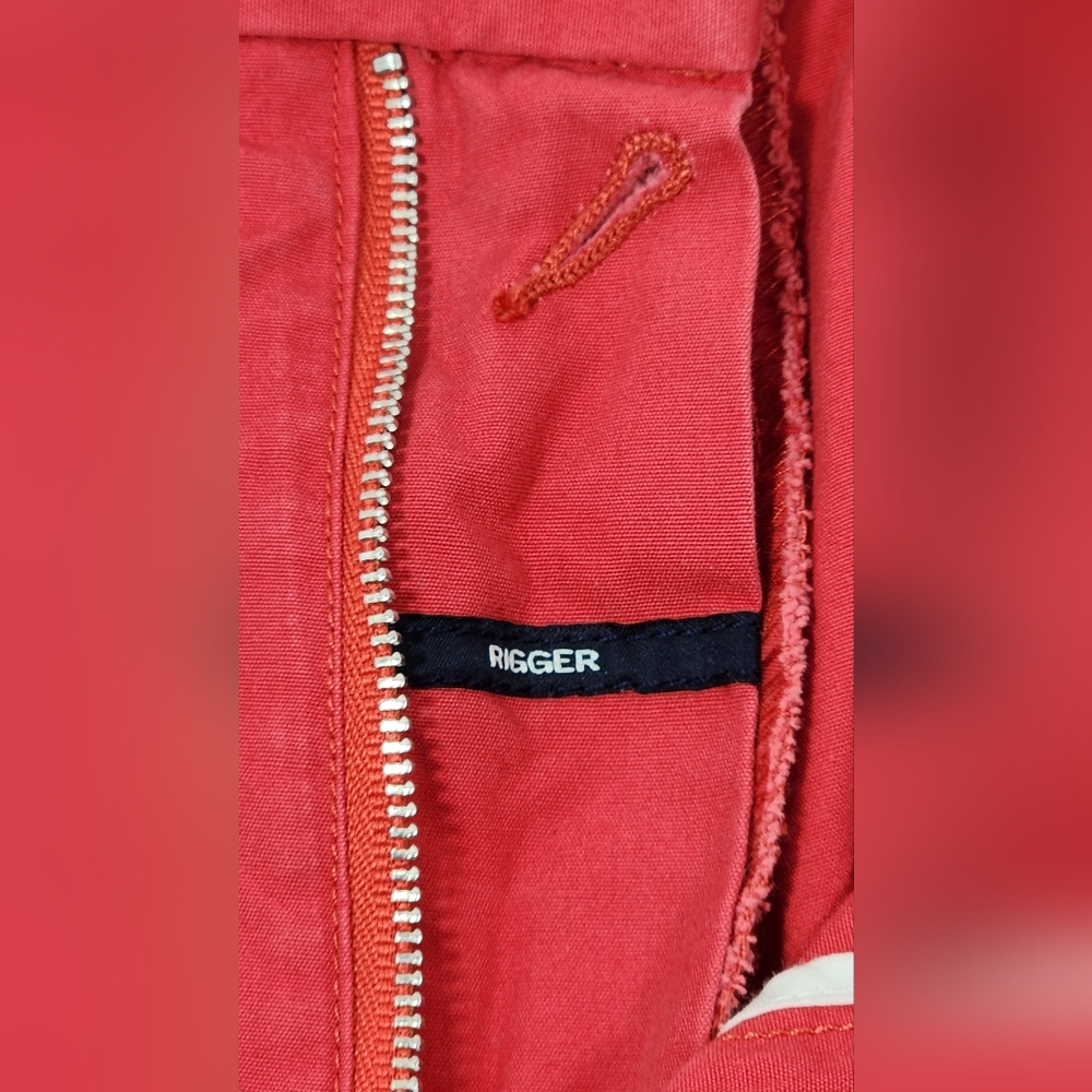 💪 NAUTICA RIGGER CLASSIC FIT MEN'S SHORTS SIZE 36, RED 💪 - Picture 8 of 10